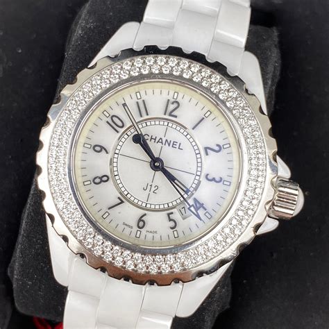 chanel knock off white watches|chanel j12 watch authenticity.